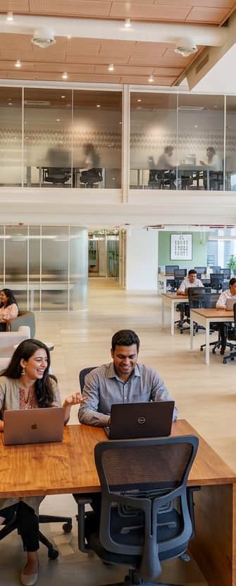 A wrkwrk workspace, with the community team on hand
